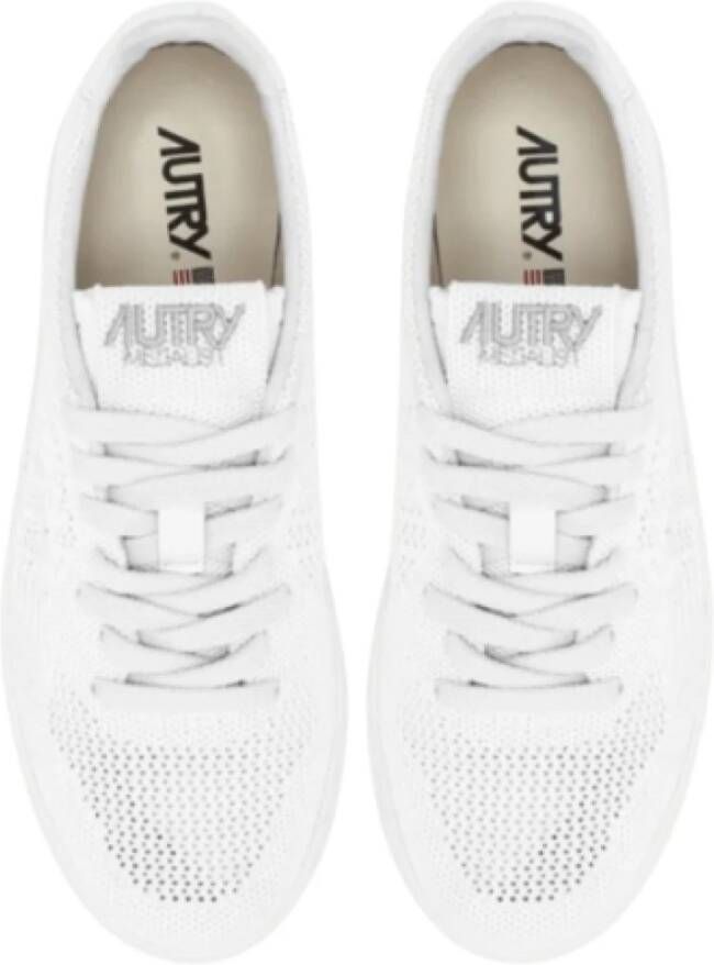 Autry Lage Gebreide Sneaker White Heren