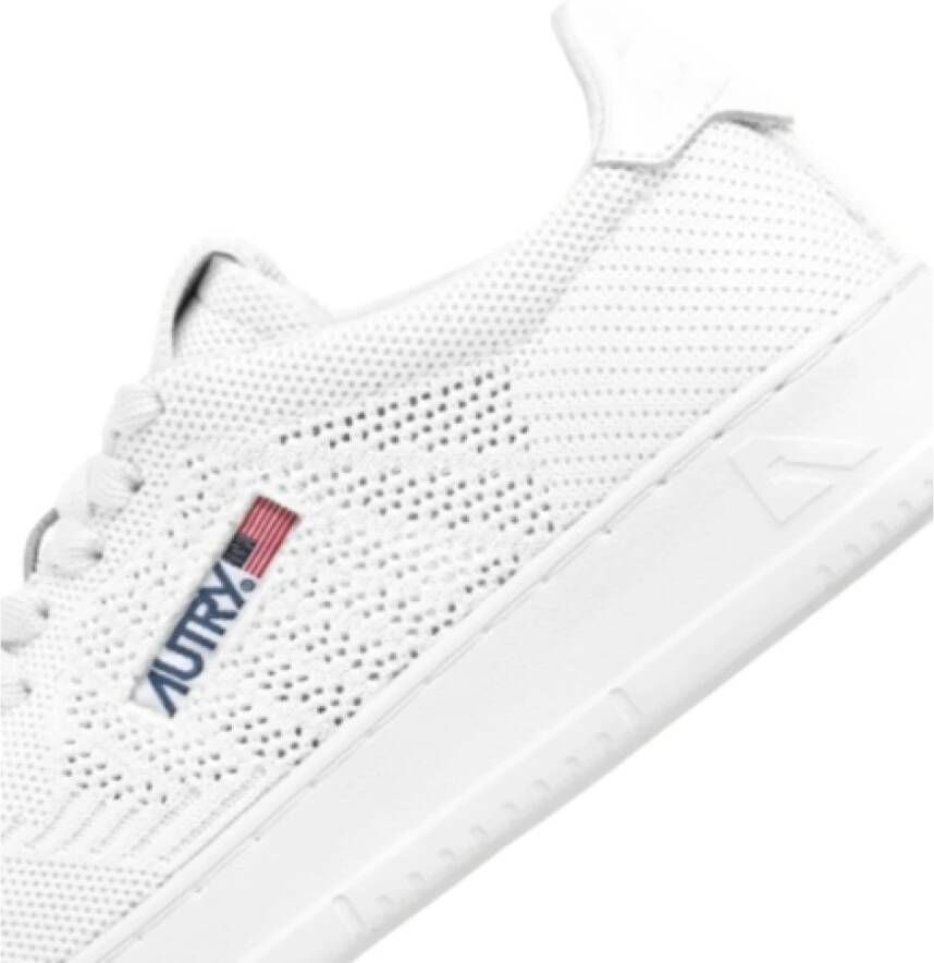 Autry Lage Gebreide Sneaker White Heren
