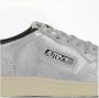 Autry Lage Leren Sneakers Unisex Zilver Zwart - Thumbnail 2