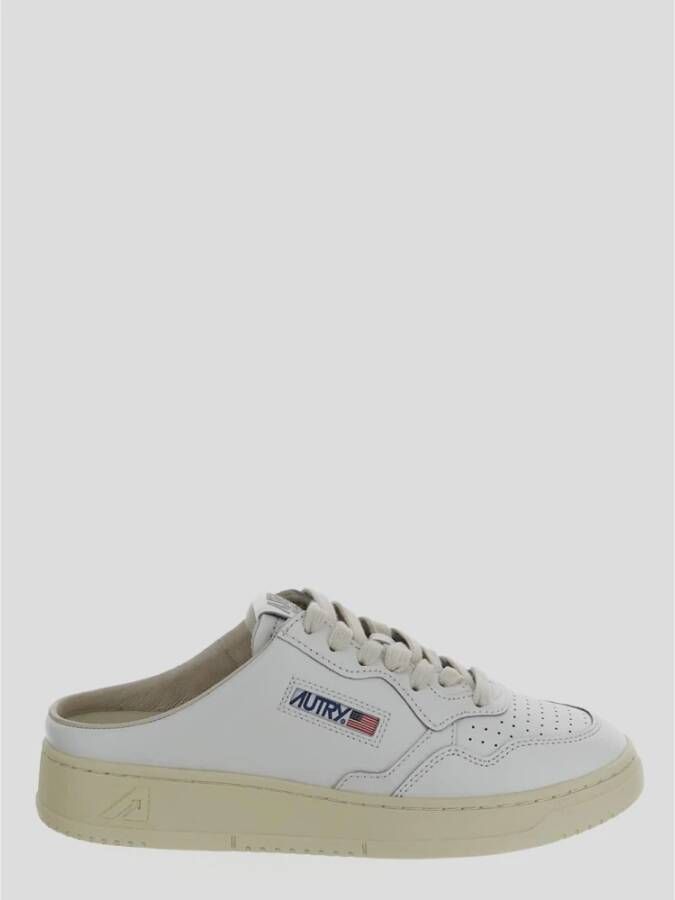 Autry Lage Leren Sneakers White Dames