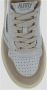 Autry International Low-Top Sneakers baskets medalist low cuir suede bleu in beige - Thumbnail 15