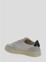 Autry Witte Zwarte Sneakers met Suède Detail White Dames - Thumbnail 7