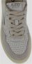 Autry Witte Zwarte Sneakers met Suède Detail White Dames - Thumbnail 8
