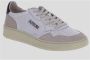 Autry Blauw Wit Sneakers Medalist Suede Panel Multicolor Heren - Thumbnail 33