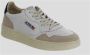 Autry Witte Sneakers met Color Block Design White Heren - Thumbnail 6