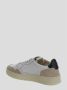 Autry Witte Sneakers met Color Block Design White Heren - Thumbnail 7