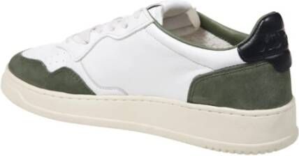 Autry Lage Medalist Sneaker in Zwart Multicolor Heren