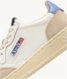 Autry Lage Medalist Sneakers in Wit en Donkerblauw - Thumbnail 2