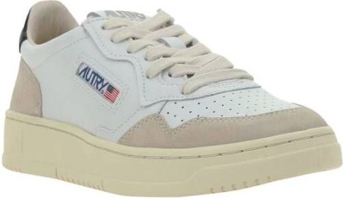 Autry Lage Medalist Sneakers van Leer White Dames