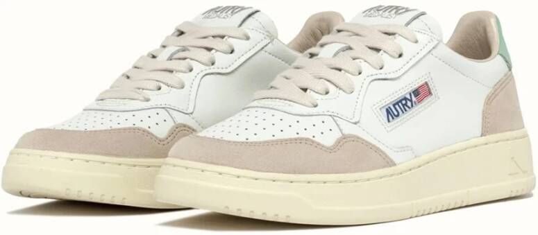 Autry Lage Medalist Sneakers voor Vrouwen White Dames