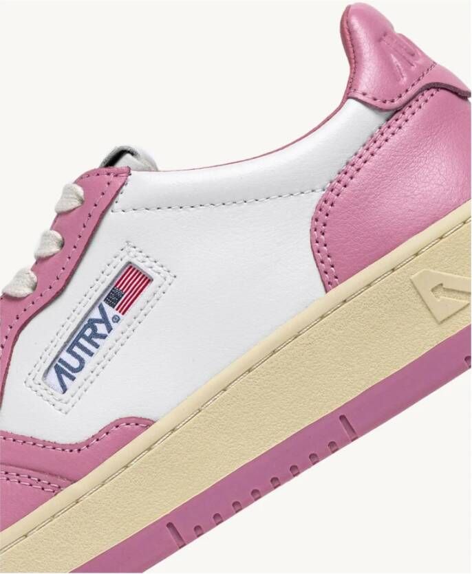 Autry Lage Medalist Witte Sneakers