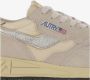 Autry Lage Reelwind Leren Sneakers Beige - Thumbnail 2