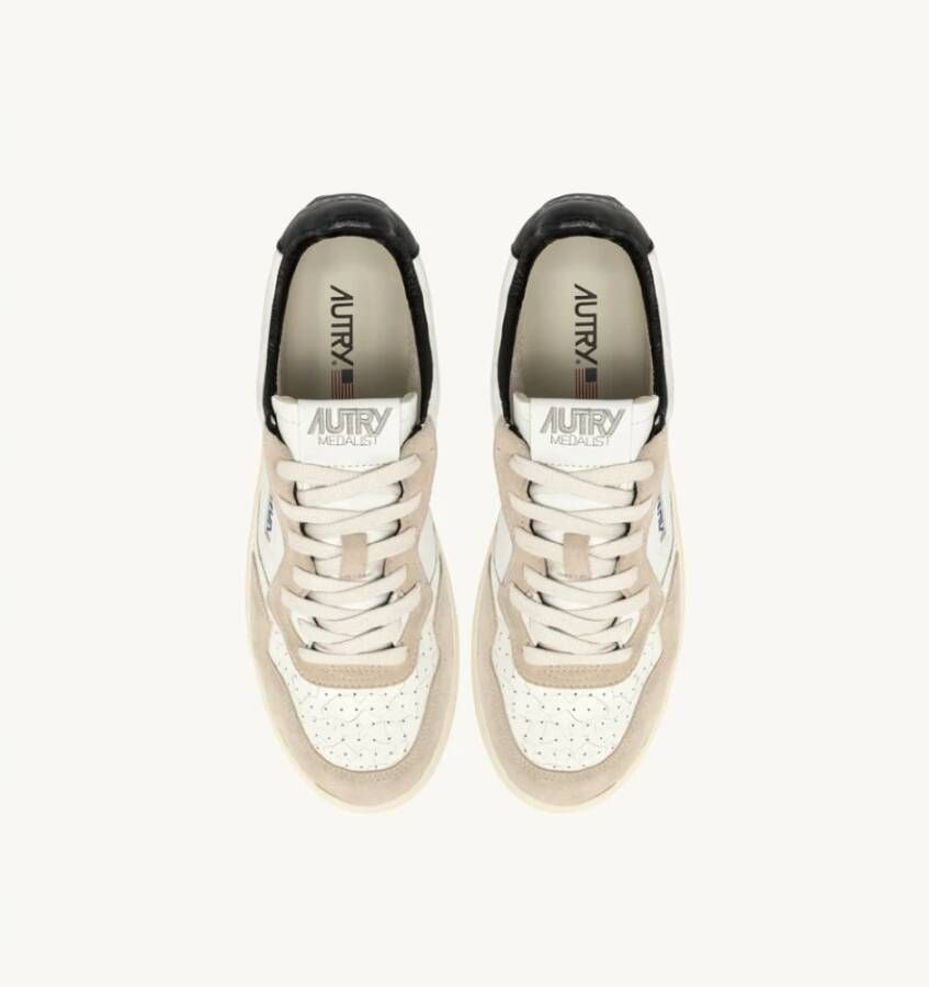 Autry Lage Sneaker Medalist White Heren