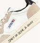 Autry Witte Leren Sneakers met Geperforeerde Neus White Heren - Thumbnail 15