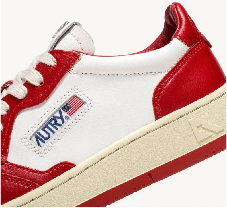 Autry Lage Sneaker Medalist White Heren
