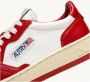 Autry Vintage lage leren sneakers met Amerikaanse vlag detail Rood - Thumbnail 14