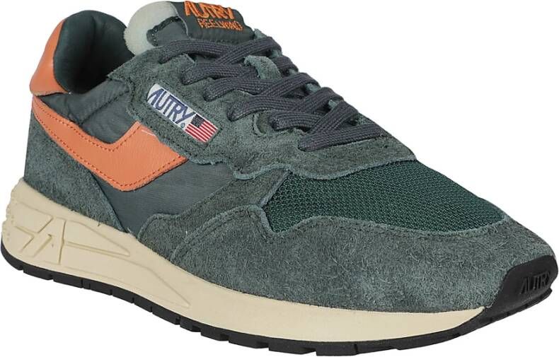 Autry Lage Sneakers Green Heren