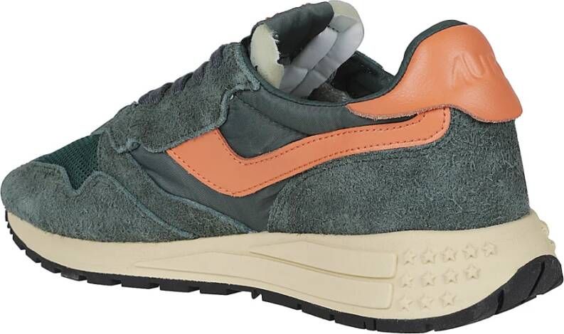 Autry Lage Sneakers Green Heren