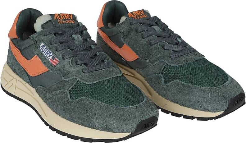 Autry Lage Sneakers Green Heren