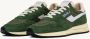 Autry Lage Sneakers in Militaire Stijl van Nylon en Suède Green Heren - Thumbnail 3
