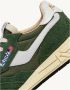 Autry Lage Sneakers in Militaire Stijl van Nylon en Suède Green Heren - Thumbnail 4