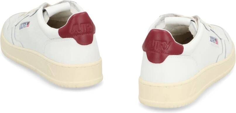 Autry Lage sneakers met leren hiel