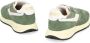 Autry Lage Sneakers in Militaire Stijl van Nylon en Suède Green Heren - Thumbnail 18