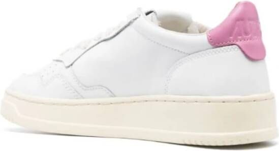 Autry Lage sneakers met logo patch Wit Dames