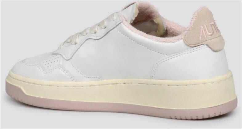 Autry Lage Sneakers met Suède Details White Dames