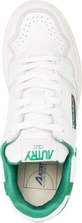 Autry Lage Sneakers Wit Heren