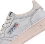 Autry Lage Suède Sneakers Wit Roze - Thumbnail 2