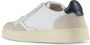 Autry Blauw Wit Sneakers Medalist Suede Panel Multicolor Heren - Thumbnail 3