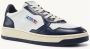 Autry Vintage-geïnspireerde witte en groene leren sneakers White Heren - Thumbnail 2