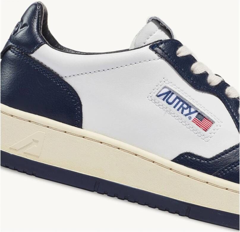 Autry Lage Top Medalist Sneakers White Heren