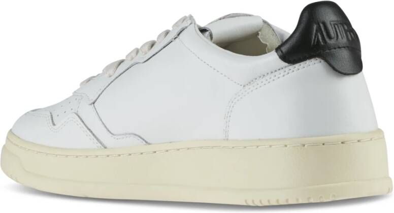 Autry Lage Top Sneakers met Medialist Stijl White Heren