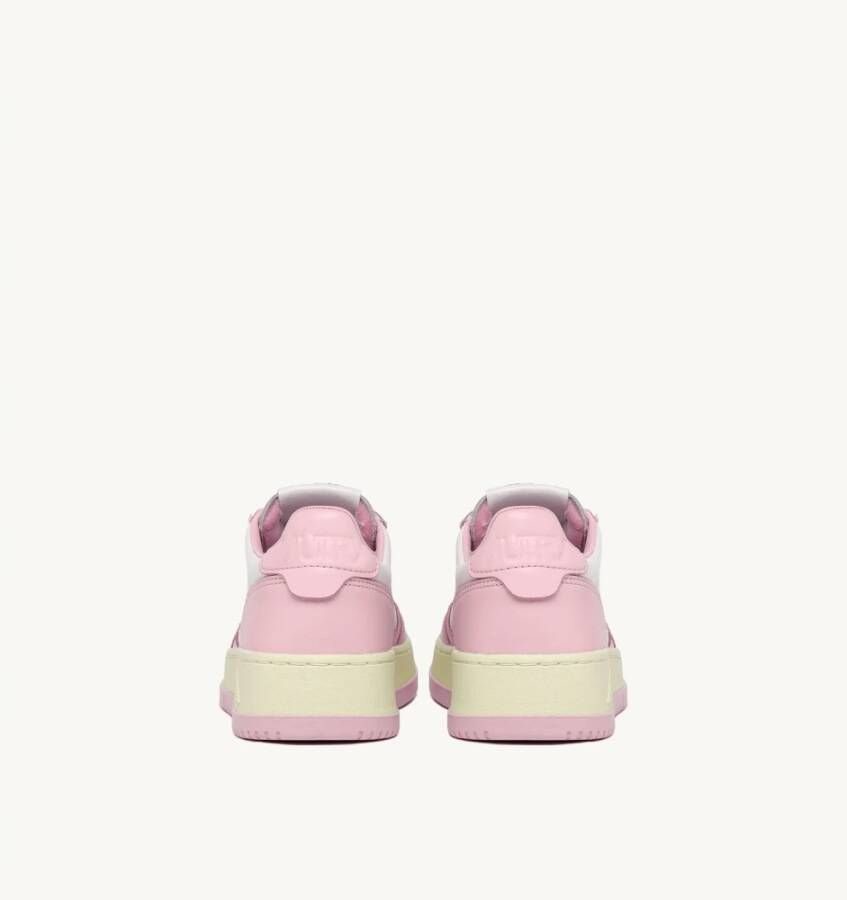 Autry Lage Vrouw Medalist Sneakers Pink Dames