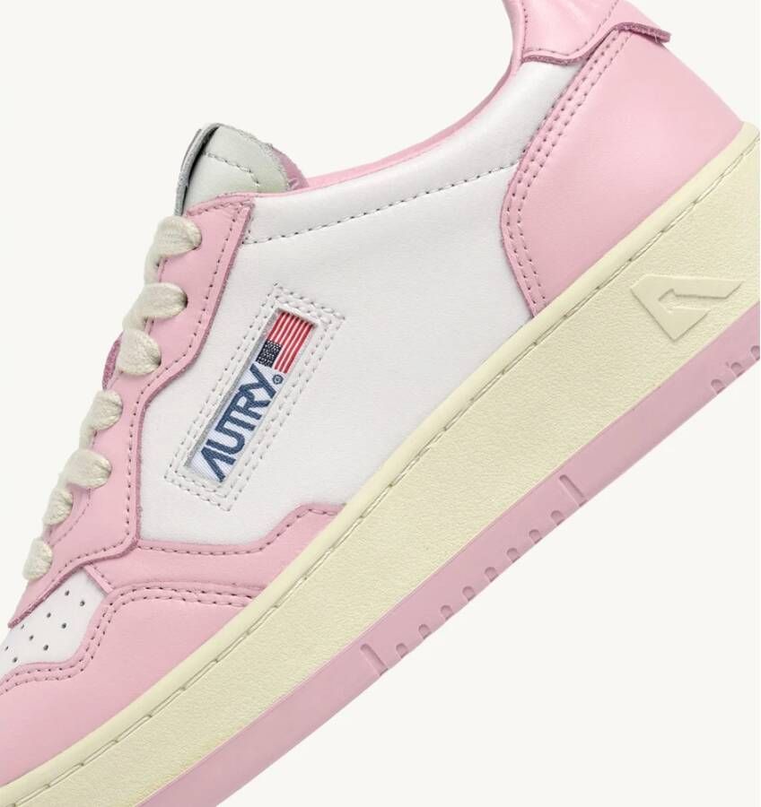 Autry Lage Vrouw Medalist Sneakers Pink Dames