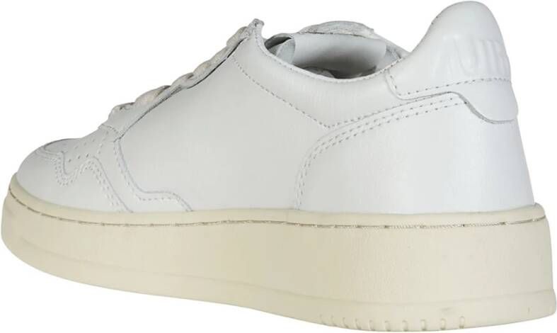 Autry Leren Basis Sneakers White Heren