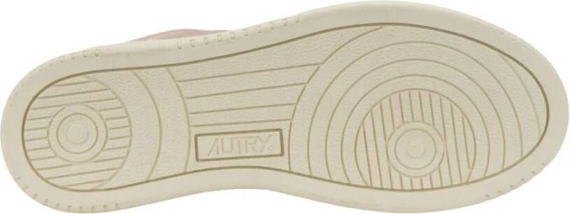 Autry Leren damessneakers met veters Multicolor Dames