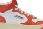 Autry Leren damessneakers met veters Orange Dames - Thumbnail 5