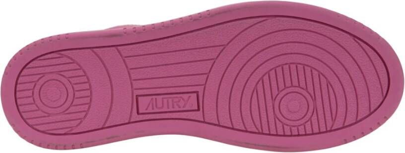 Autry Vintage High Top Sneakers Pink Dames - Foto 6