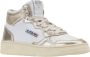 Autry Leren damessneakers met veters White Dames - Thumbnail 2