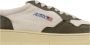 Autry Lage Top Canvas en Leren Sneakers Beige Heren - Thumbnail 8