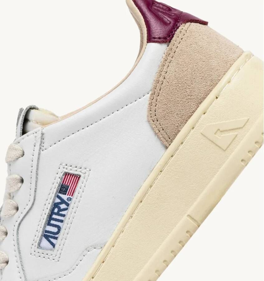Autry Leren en suède sneakers