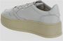 Autry Leren Lage Platform Sneakers White Dames - Thumbnail 10