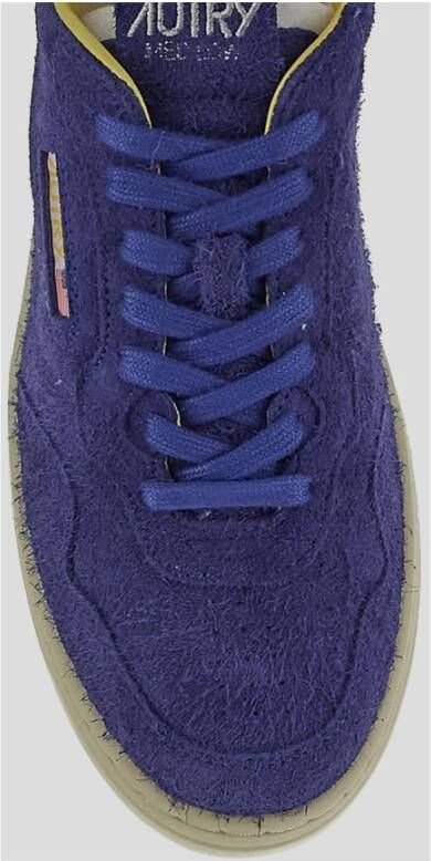 Autry Leren Lage Sneakers Blue Heren