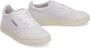 Autry Leren lage sneakers met contrasterende hiel White Dames - Thumbnail 3