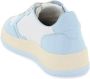 Autry Lage Leren Blauwe Medalist Sneakers Multicolor Dames - Thumbnail 3