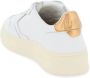 Autry Witte Medalist Sneakers met Bronzen Hiel White Dames - Thumbnail 7