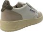 Autry Witte Leren Sneakers met Groene Details White Heren - Thumbnail 15